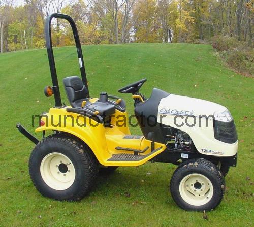 Cub Cadet 7254 ficha tecnica 