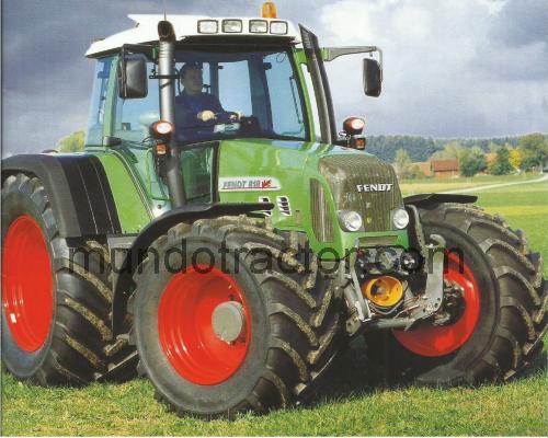 Fendt 800 Vario TMS ficha técnica y opiniones