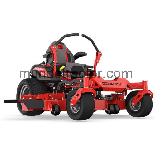 Gravely ZT HD 52 ficha tecnica 