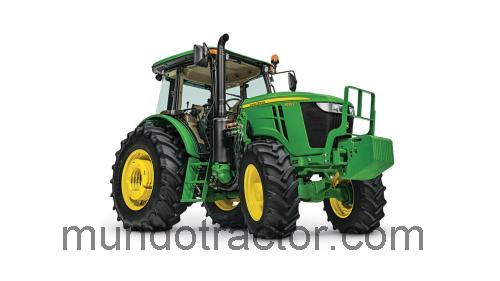 John Deere 6135E ficha técnica y opiniones