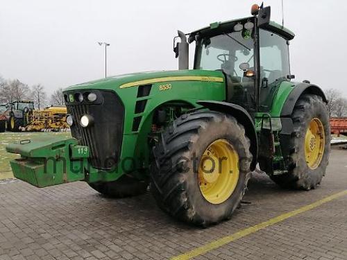 John Deere 8530 ficha tecnica 