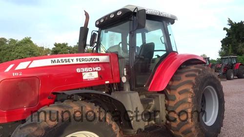 Massey Ferguson 6360 ficha técnica y opiniones