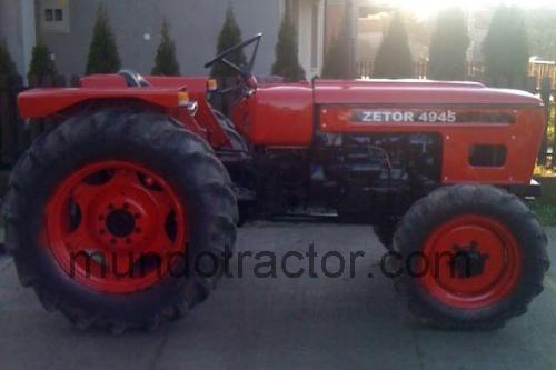 Zetor 4945 ficha técnica y opiniones